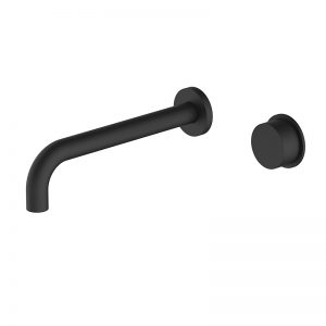 Rountte Wall Mounted Mixer Sets-Matte Black