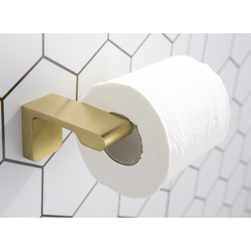 Stainless Steel Toilet Tissue Holder-Brushed Gold : ErosenBath-Tapware ...